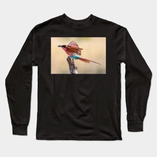 Carmine Bee-eater, Botswana Long Sleeve T-Shirt